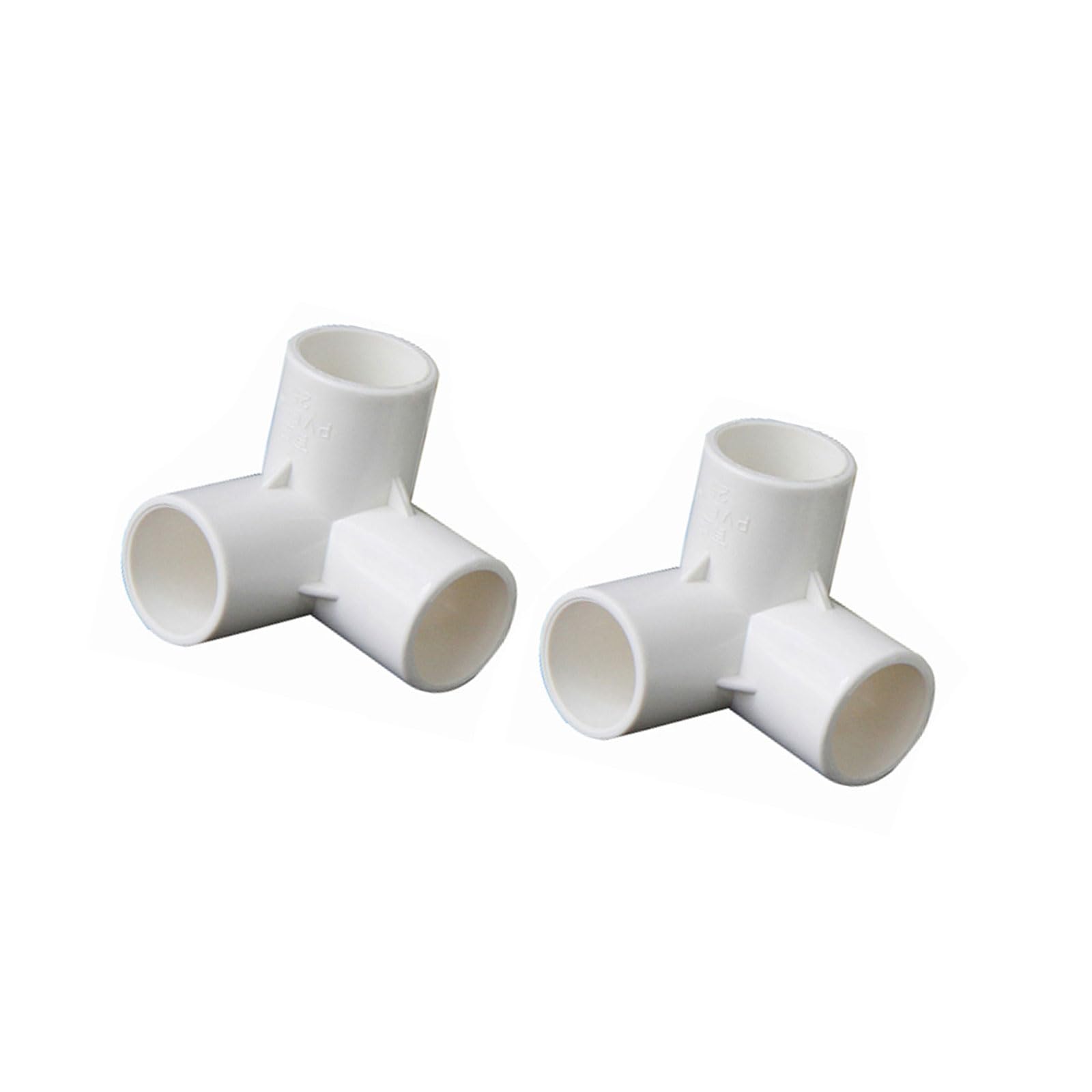 3 Way PVC Elbow Fittings 90 Degree PVC Elbow Connectors Easy Installation Fittings Simple for Efficient Pipe Assembly Resistant