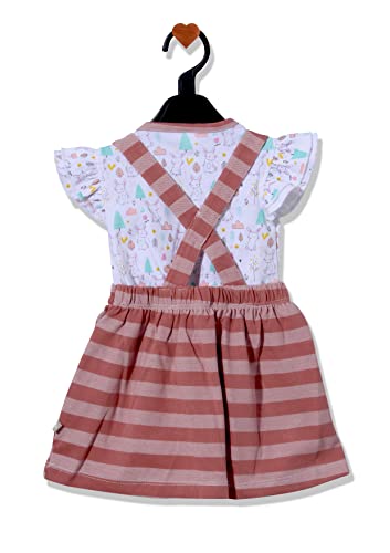 Image of Mom's Love Baby-Girl's Cotton Classic Above The Knee Casual Dress