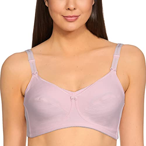 Image of Triumph International Women's Cotton Wire Free Modern Full-Coverage Bra (20I319)