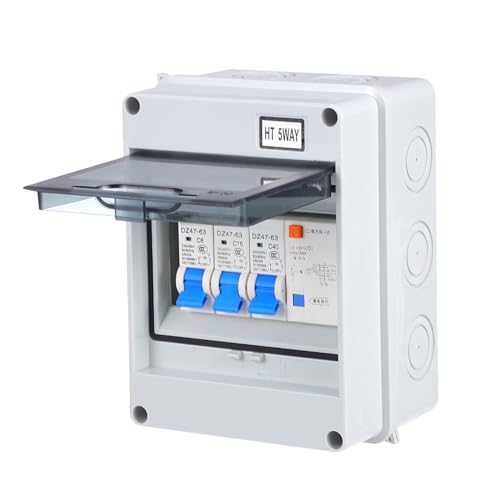 Disjoncteur coupure rapide les fuites protection IP54 nylon