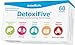Produktbild DetoxiFive  Natürliches Detox zur Ganzkörperreinigung & Leberreinigung | 5-in-1-Detox-Kapseln mit Selen und Kräutern | Detox Kur für Frauen, Giftstoffentfernung, Energieschub & Blähbauch-Hilfe