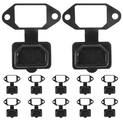 VALICLUD Tapas para Enchufes Exterior 24 Piezas de Silicona Resistente al Polvo y Agua, Cubierta de Seguridad para Tomacorrientes Eléctricos, Protector Enchufe Exterior para Batería y Ups