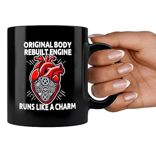 Taza de cerámica negra 11 oz Panvola original miniatura 7