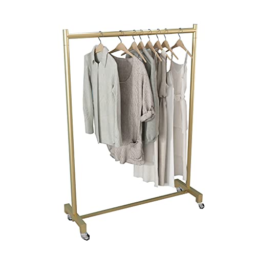 Porte-vêtement pour boutique et dressing moderne : penderie sur roulettes
