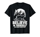Believe In Yourself Cat Funny Motivational cat inspirational T-Shirt