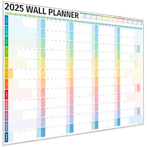 2025 A1 Extra Large Wall Planner Cover