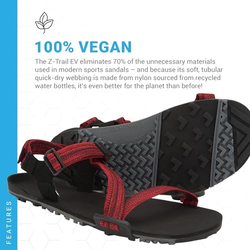 Image of Xero Shoes Men's Z-Trail EV Barefoot Hiking Sandals