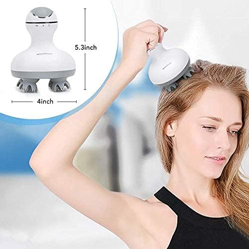SBM MART 3D portable & rechargeable Handheld Smart Head Scalp Skin, Face & Neck Massager Leg Body Pain Relief Electric Massager for Men & Women SBM MART 3D portable & rechargeable Handheld Smart Head Scalp Skin, Face & Neck Massager Leg Body Pain Relief Electric Massager for Men & Women
