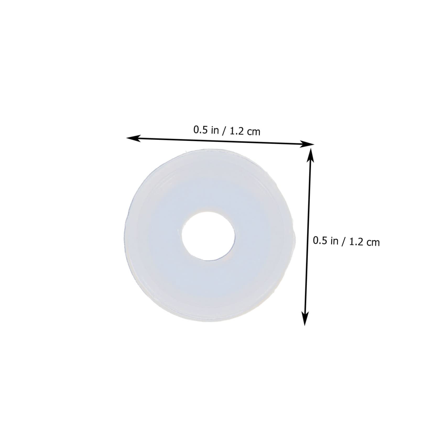 ABOOFAN 3sets Silicone Pressure Cooker Valves Gaskets Sealing Rings for Float Valves Easy to Install Safe for Kitchen Use Compatible with Various Pressure Cookers 50pcs*3