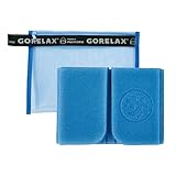 ごリラックス パタッとサ活マット アクアブルー メッシュポーチ付き GORELAX-MAT-03 丸洗いOK コンパクト ゴリラックス サウナ バスグッズ 折りたたみ レジャー 25P45591