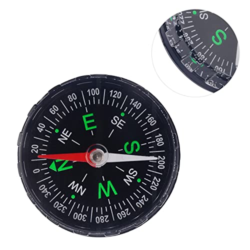 Brújula portátil estilo bolsillo 4.3 cm diámetro miniatura 3