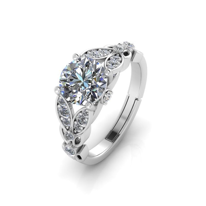 Miss Highness 925 Pure Silver Adjustable Women Rings | Rings for Ladies and Girls | Gift for Womens | With Certificate of Authenticity and 925 Stamp (B0D66G573Y) Amazon Price History, Amazon Price Tracker