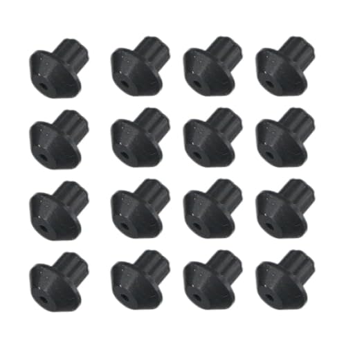 NiuLumea for Replacement Gas for Range Feet 16 Pack, Compatible with WB2K101, for Kenmore, AP2622260, P41358, WB02T10461, Stabilizing Cooktop Grates and Scratches