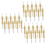 Milisten 3 Sätze Teiliges Von Zündelektroden Für Gasöfen Und Gasgrills Zuverlässige Zu Installieren Kompatibel Mit Verschiedenen Brennern Für Natürliche Gasnutzung 10 Stück * 3