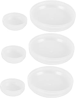 HEALLILY 60pcs Drum Cover Bung Cap Plug Sealing Lids Bung Plug Drum Bung Drum Bung Caps Oil Jar Seal Waterproof Seal Covers Seal Caps Plastic White Gallon Barrel Water Proof