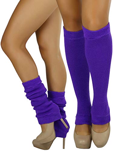 ToBeInStyle Women's Sexy Soft Knit Thick Knee High long Leg Warmers