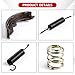 Brake Shoes and Spring Kit Assembly for E-Z-Go Medalist/TXT 1997 Up Golf Cart Brakes Spring Hardware Set for Workhorse 96 Up, Replace for Yamaha G2-G22 94-06 27943G01 70795G01 27944-G01
