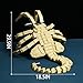 Xenomorph Facehugger Action Figure Building Kit Compatible with Lego,Cool Halloween Horror Toys for Adults and Boys 8-14 Years up 572 pcs
