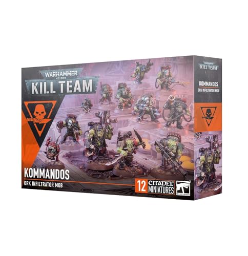 Kill Team Kommandos Games Workshop : figurines de combat Orks miniatures à assembler - 4