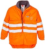 schnittschutzjacke klasse 1 Hergestellt in Deutschland Schnittschutzjacke orange gr.m