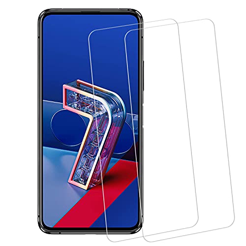 【2枚セット】For ASUS ZenFone 7 ZS670KS / ZenFone 7 Pro ZS671KS 用 ガラスフィルム 強化ガラス 旭硝子製 FO Rasus zenfone 7 フィルム 硬度9H 飛散防止 指紋防止 自動吸着 気泡防止 液晶保護フィルム