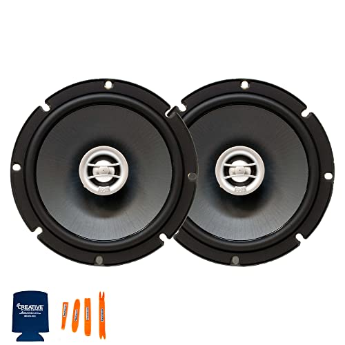 PowerBass 1 Pair of OE-652 6.5\" Coaxial 2-Ohm + 1 Pair of OE-693 6X9 2-Ohm Speakers