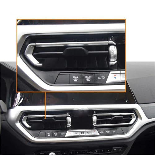 Grille de ventilation centrale BMW orientable pour climatisation fluide - 3