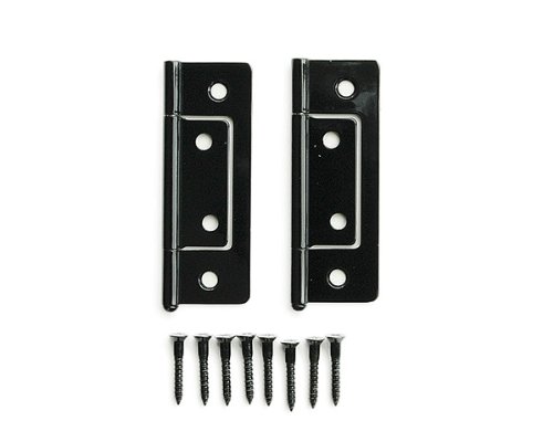 Amazon.co.jp: ハイロジック フラッシュ蝶番 64mm P-663 クロ : 産業