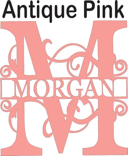 Customizable Metal Name Signs by AJD Designs - Elegant Split Letter Monogram Wall Art for Families, Unique Indoor & Outdoor Decor, Perfect Personalized Gifts for Weddings & Housewarmings - Image 7