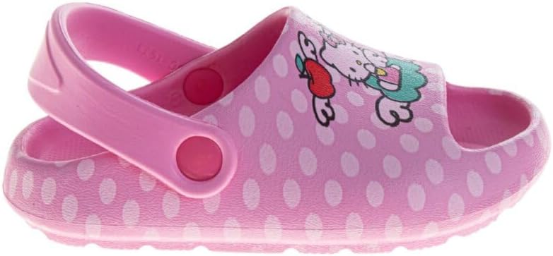 Minions Gabbys Dollhouse Hello Kitty Sesame Street Clog Sandals with Backstrap Slipon Sandal Water Resistant Open Toe Slide Clogs for Boy Girl Size 3-4 Infant/ 5-10 Toddler / 11-13 Little Kid - Image 2