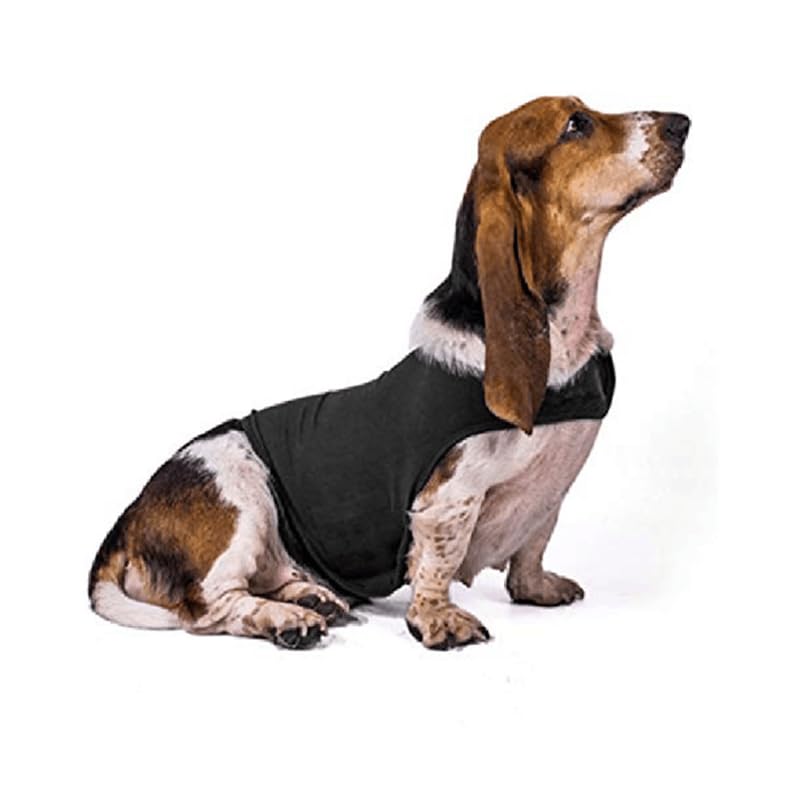 Cappotto Anti-Ansia per Cani, Giacca per Ansia per Cani,Leggero e avvolgente per Animali Ansiosi, per Mantenere Calmante il Comfort (Grigio, M)