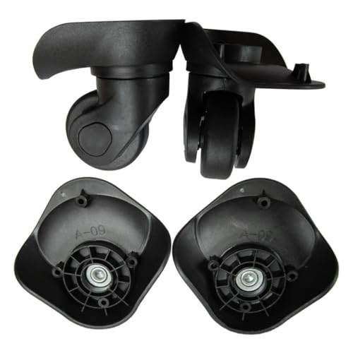 A09 Trolley Case Luggage Wheels No Noise Luggage Swivel Left & Right Caster Wheels Suitcase Replacement Parts2