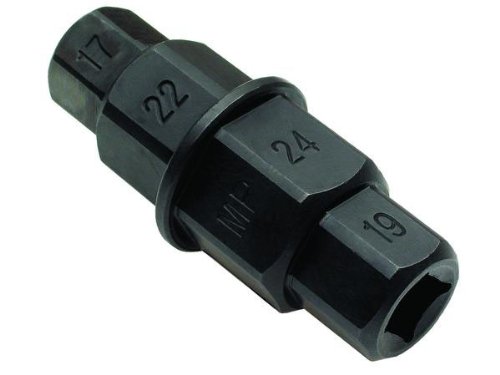 Motion Pro 08-0397 Chrome Hex Axle Tool 17,19,22,24 Mm #TOP1