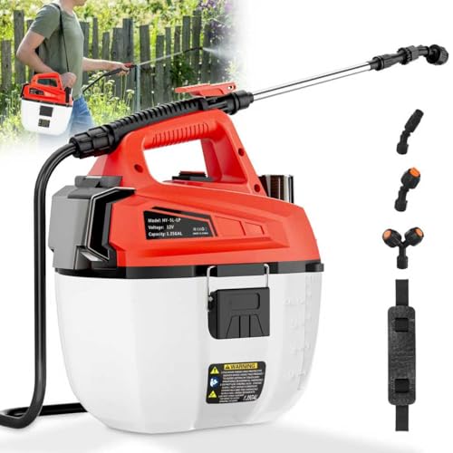 Cordless Sprayer Compatible for Milwaukee 12V, Portable Battery-Powered Garden Sprayer