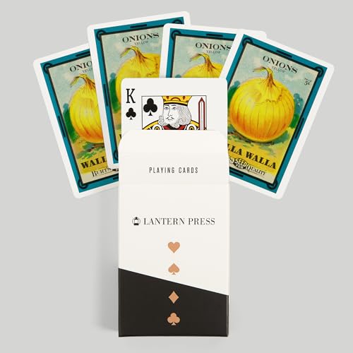 Lantern Press Baraja de Poker 52 Cartas Tamaño Poker miniatura 6