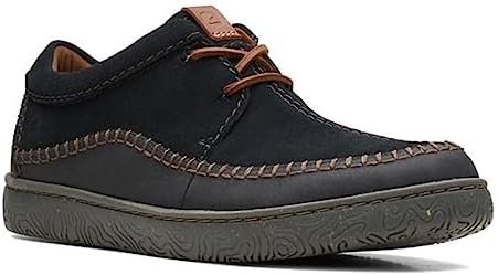 Clarks Men's Hodson Seam Oxford, Black Suede, 7 | Image 3