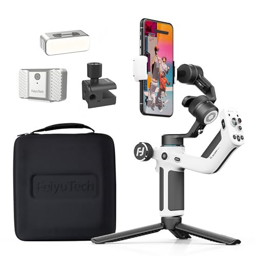 FeiyuTech SCORP Mini P �R���v���[�g�p�b�N �X�}�[�g�t�H���p �W���o�� �X�^�r���C�U�[ [ 3���W���o�� (�R�[���h�V���[�}�E���g AI�g���b�L���O���W���[�� �}�O�l�b�gLED���C�g �L�����[�P�[�X �t��) �O�r�t�� �����^�� �_�u��