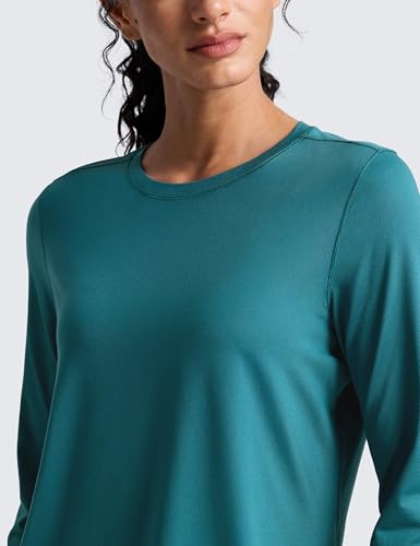 Image of CRZ YOGA Lightweight Crewneck Long Sleeve Top
