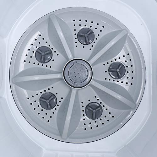 Image of Godrej 7 Kg Semi-Automatic Top Loading Washing Machine (WSAXIS 70 5.0 SN2 T GR, Grey)