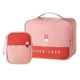 Empty First Aid Bags Travel Medical Supplies Cosmetic Organizer Insulated Medicine Bag Convenient...