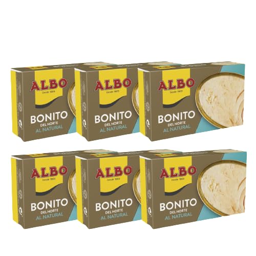 Albo Conservas Bonito del Norte al Natural 6x120g
