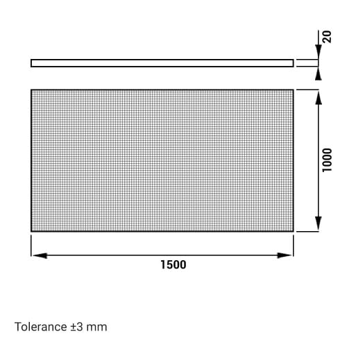 DFLEX 20 - Selbstklebende Wärmedämmung mit ALU-Folie, Stärke 20 mm, 1,5 m².