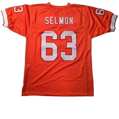 Lee Roy Selmon Jersey Stitched Orange Custom Football New No Brand/Logos (US, Alpha, 3X-Large, Regular, Regular, Orange)