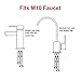HOMEIDEAS 24-Inch Faucet Connector 3/8