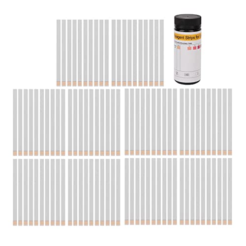 100 Tiras de Prueba de Cetona Prueba de Orina para Cetosis en Dietas CetogéNicas Bajas en Carbohidratos 5S Tiras de Reactivo de Cetona de Orina RáPida y Precisa Papel de Prueba de Orina PortáTil Cover