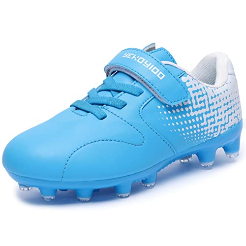 YEKOYIOO Fussballschuhe Kinder Jungen 31 Fussballschuhe Trainingsschuhe...