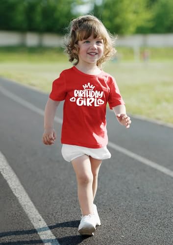 Birthday Girl - Toddler Outfits - Funny Girls Bday Party Tee Clothes Cute T Shirt Kids Clothes4