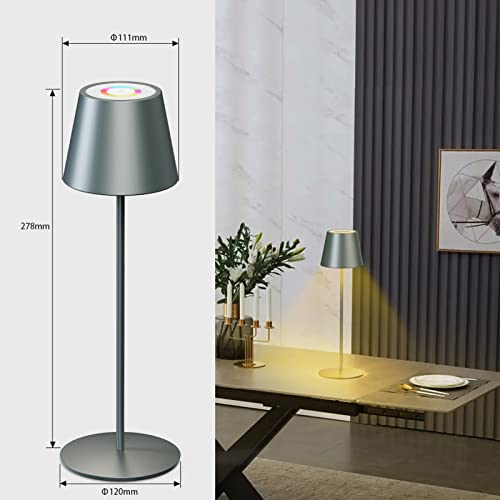 Lampada da tavolo a LED a batteria dimmerabile