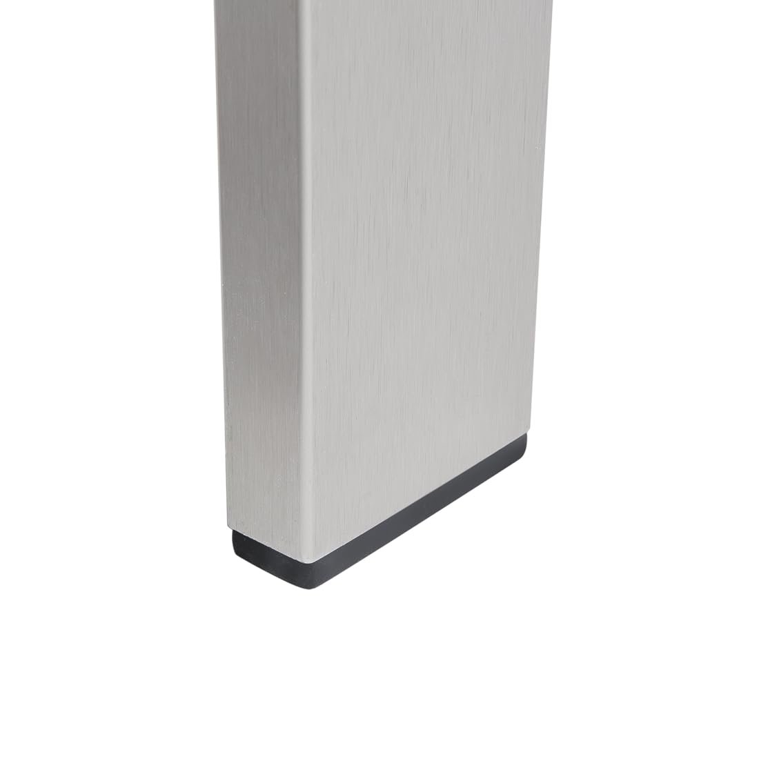 Beliani Divano Giardino 2 Posti Struttura in Alluminio Anodizzato Grigio Scuro con Cuscini