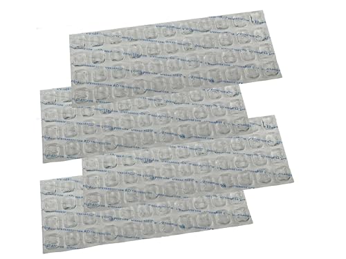 FlexiFreeze Refreezable Ice Sheets 4 Pack Reusable Ice Packs for Coolers & Lunch Boxes (44 Cubes)